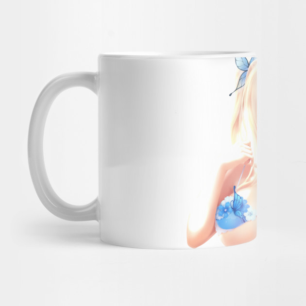 Sena Kashiwazaki Blue Bra